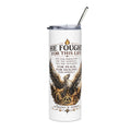 20oz Stainless Tumbler — He Fought For This Life Eagle Recovery Tribute