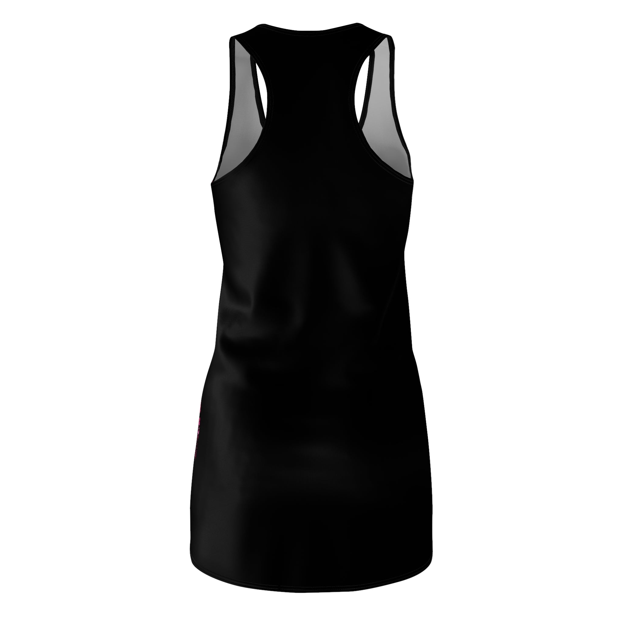 Racerback Dress — "My Mind, I Have The Final Say" Empowerment Graphic