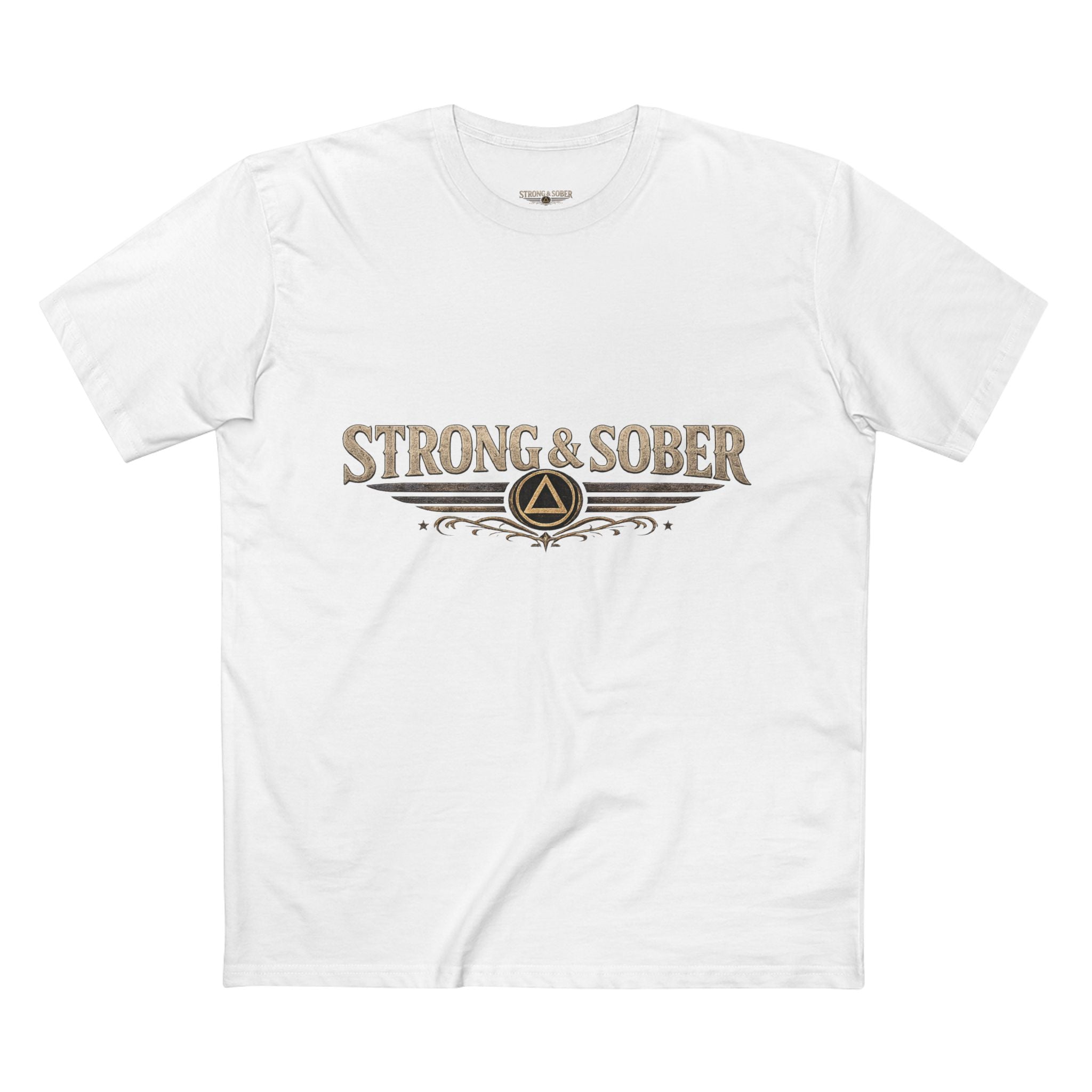 Men's Recovery Tee — Strong & Sober