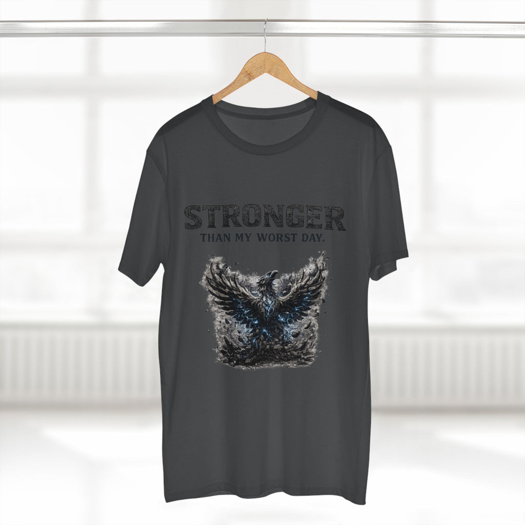 Stronger Than My Worst Day Tee — Mental Health Recovery Graphic T-Shirt