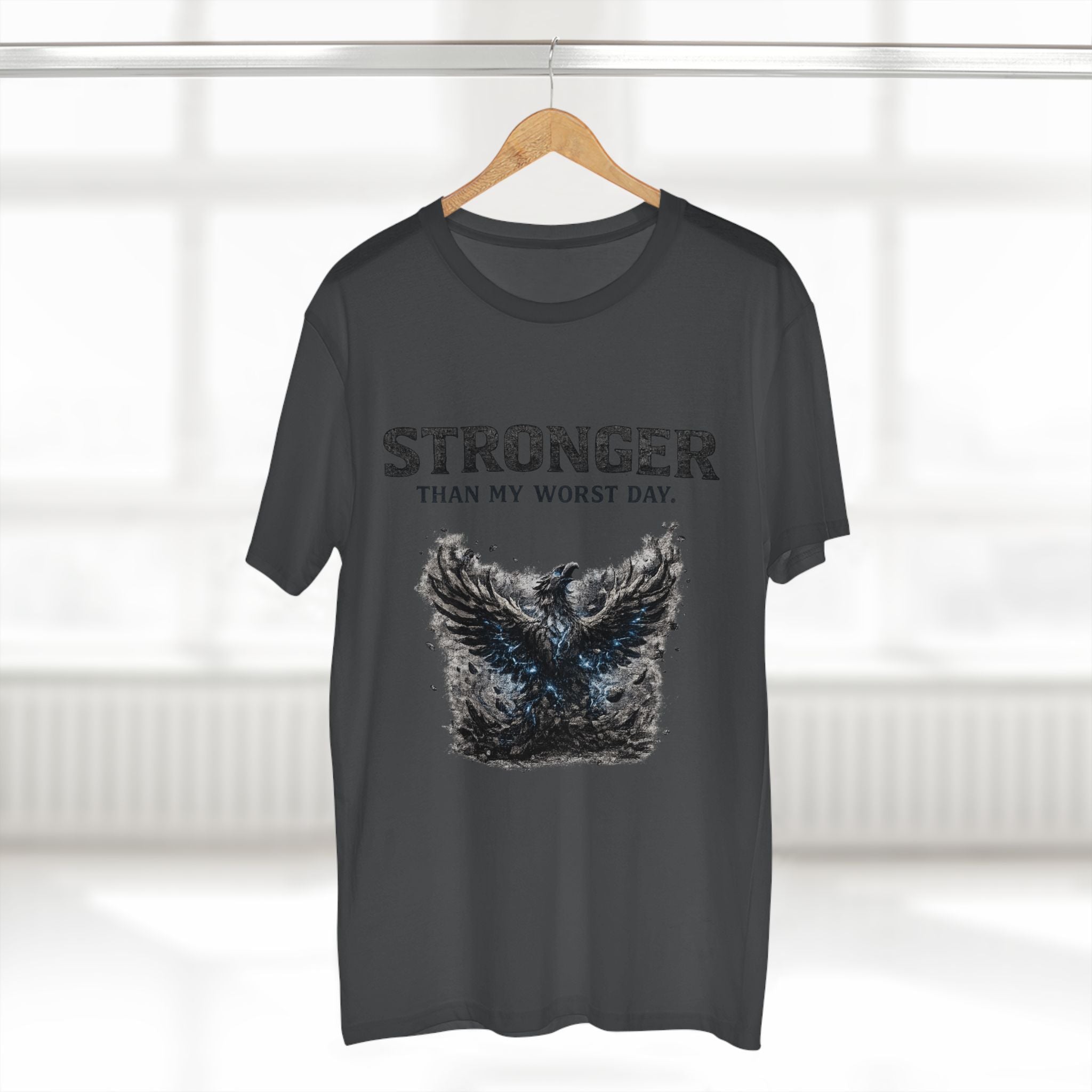 Stronger Than My Worst Day Tee — Mental Health Recovery Graphic T-Shirt