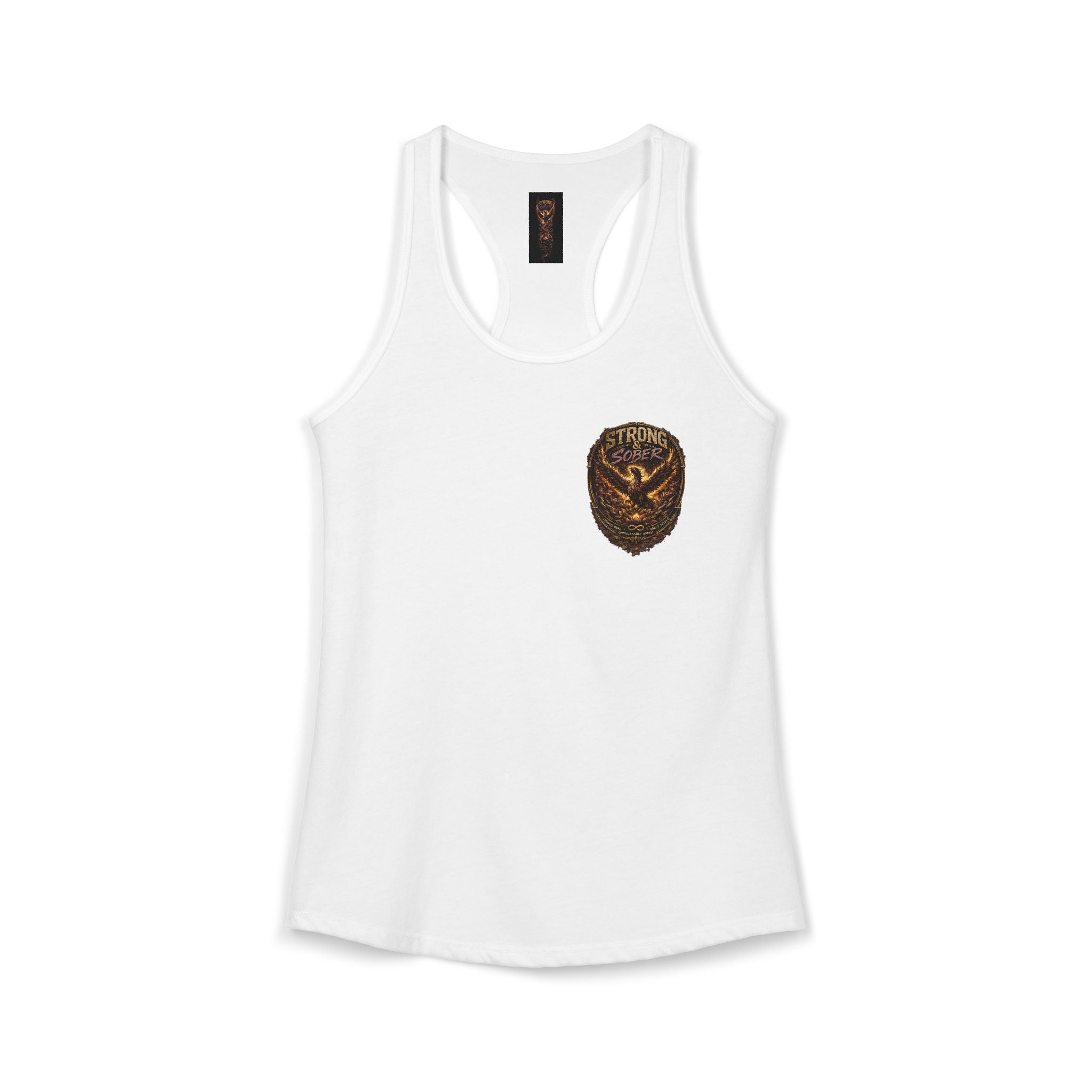Strong & Sober Women's Racerback Tank