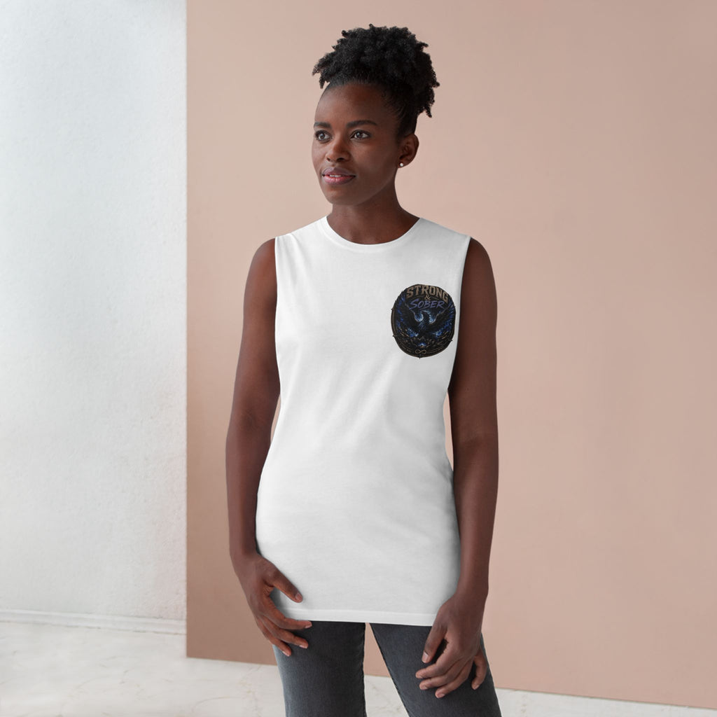 Strong & Sober Eagle Tank — Recovery Inspiration Athletic Tank