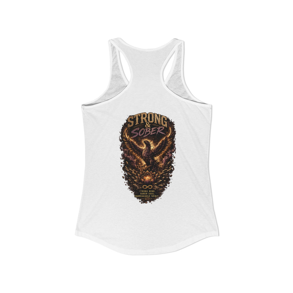 Strong & Sober Women's Racerback Tank