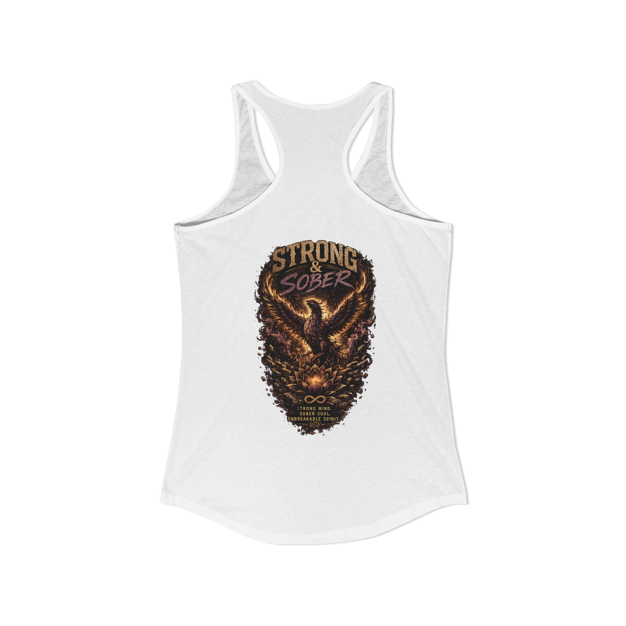 Strong & Sober Women's Racerback Tank