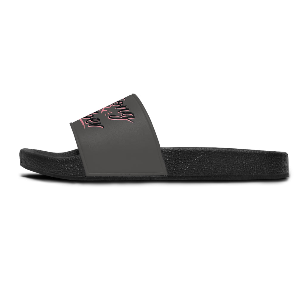 Slide Sandals — "Strong & Sober" Women's Comfort Slides