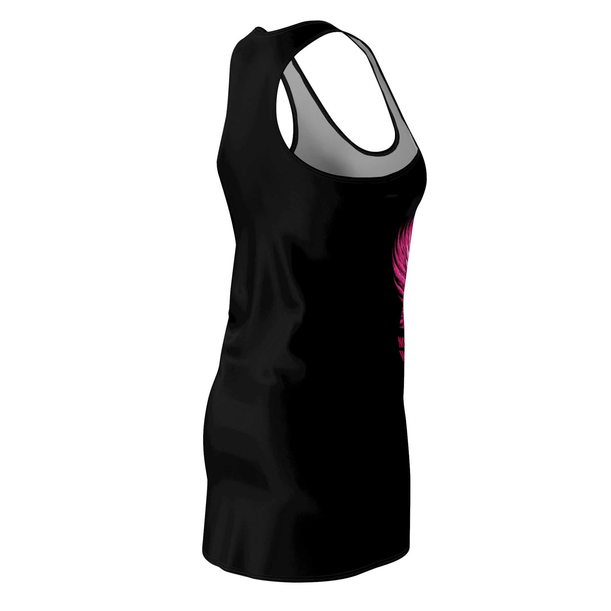 Racerback Dress — "My Mind, I Have The Final Say" Empowerment Graphic