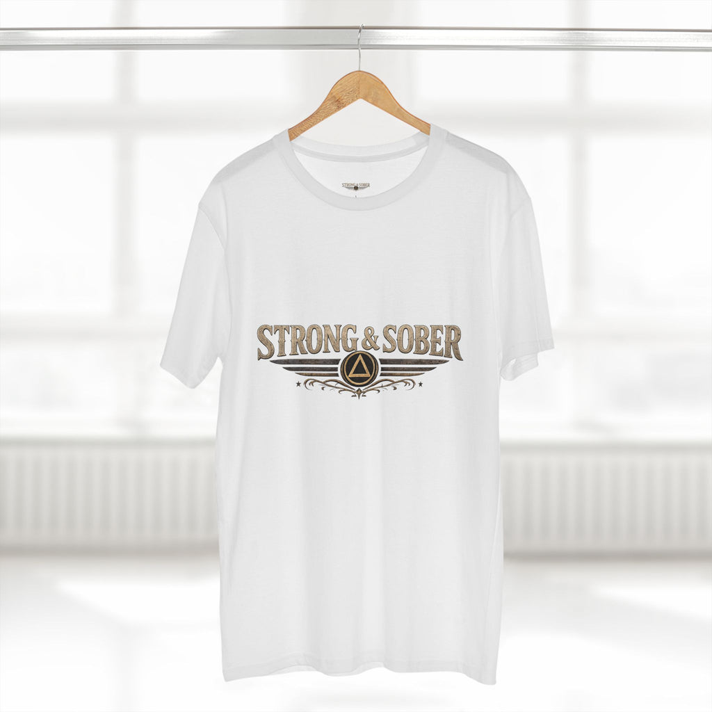 Men's Recovery Tee — Strong & Sober