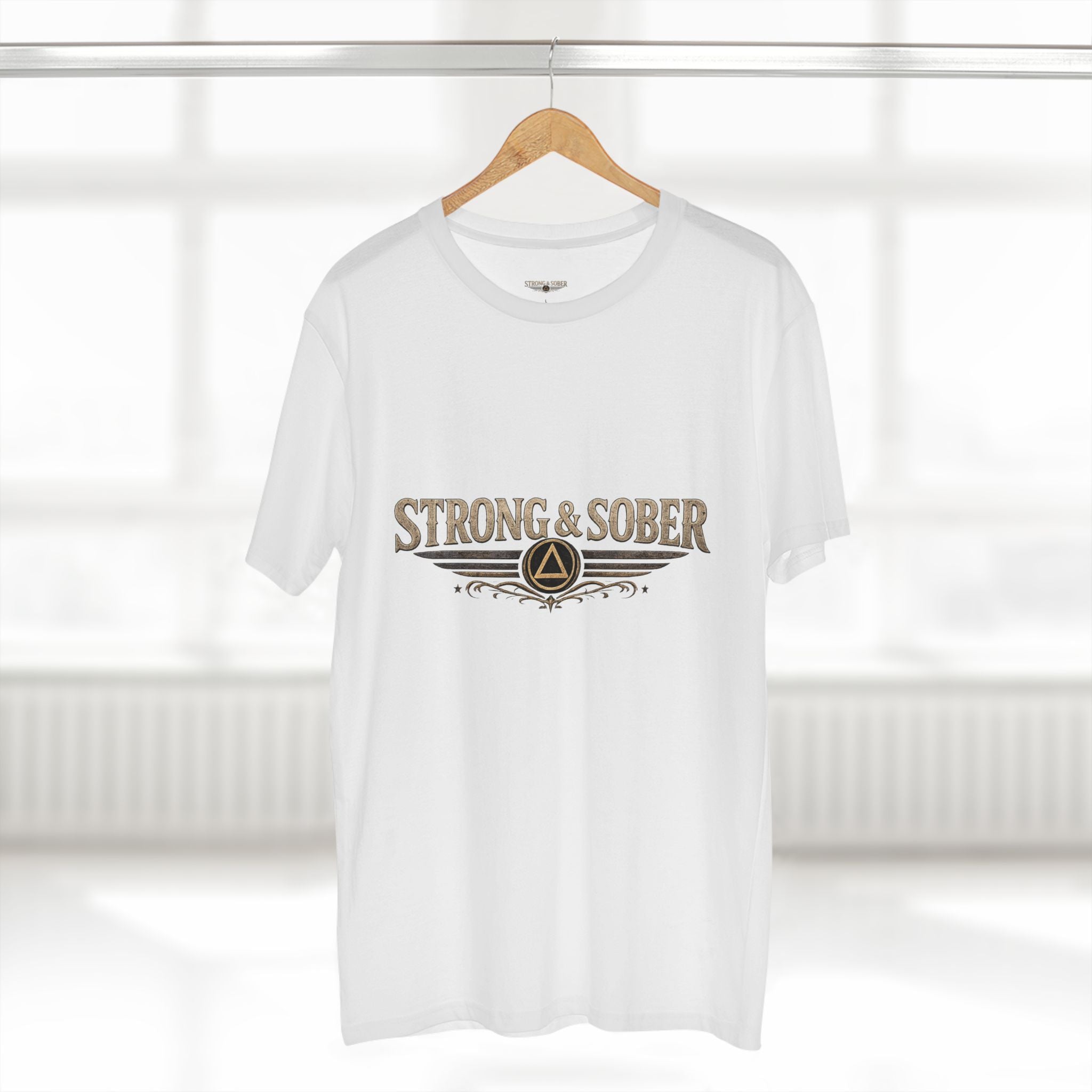 Men's Recovery Tee — Strong & Sober