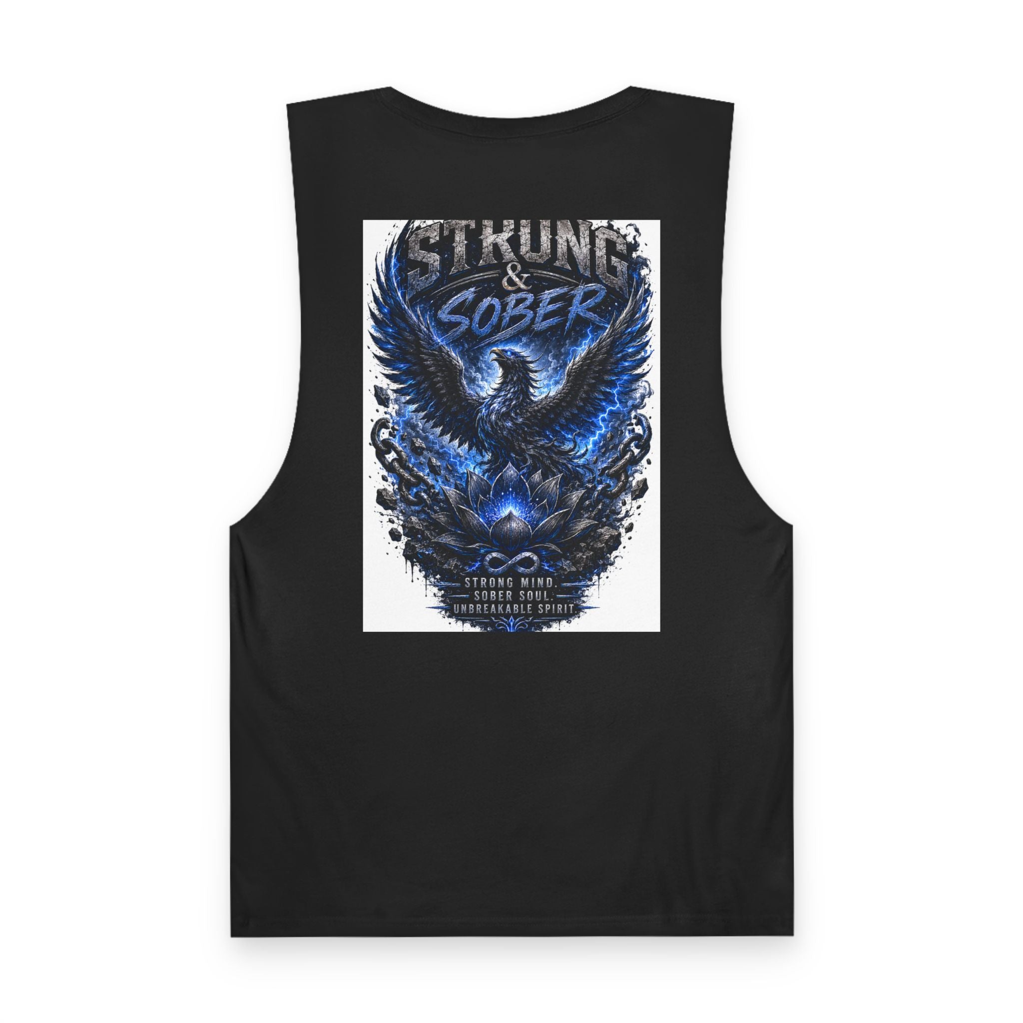 Strong & Sober Eagle Tank — Recovery Inspiration Athletic Tank