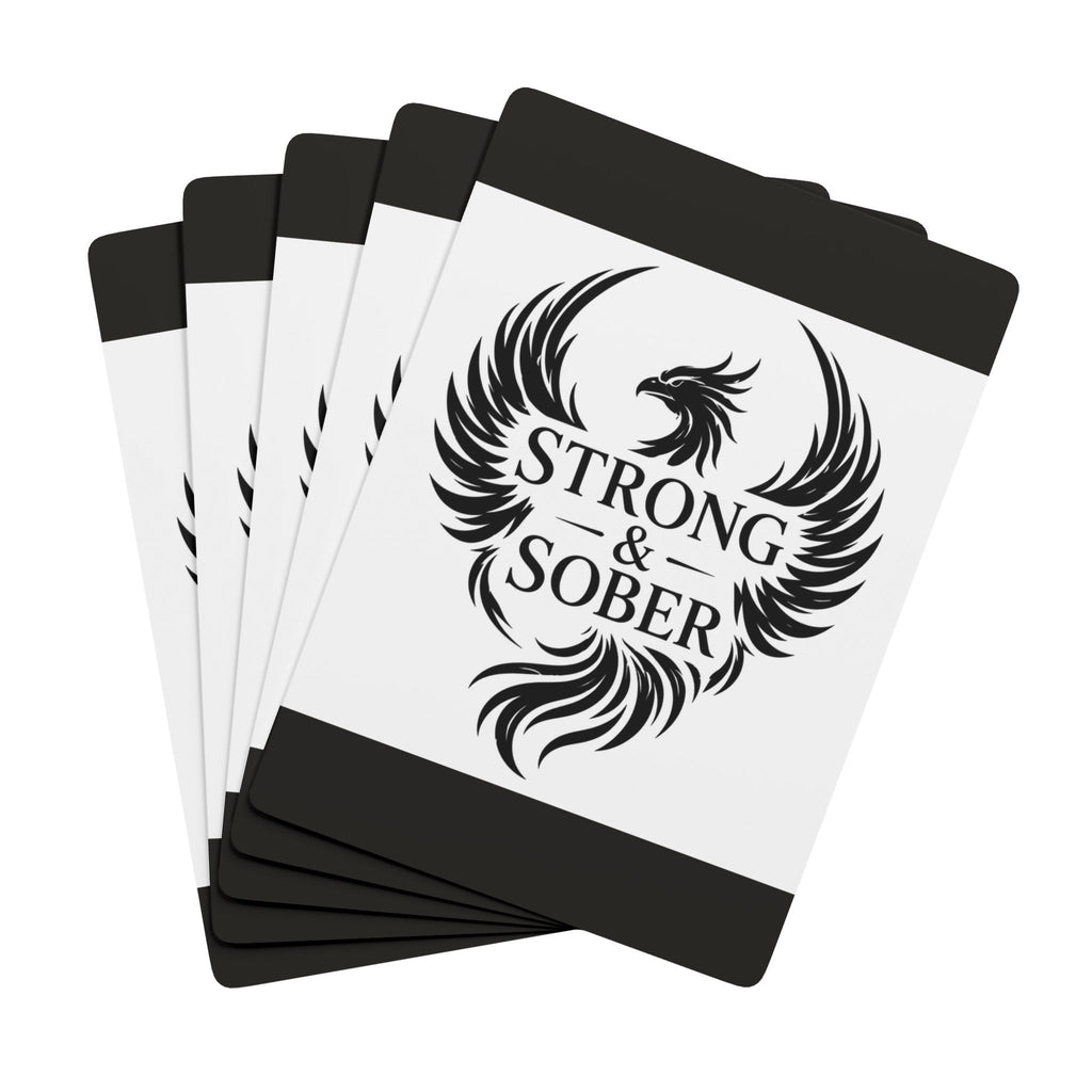 Strong & Sober Poker Playing Cards — Phoenix Design Deck