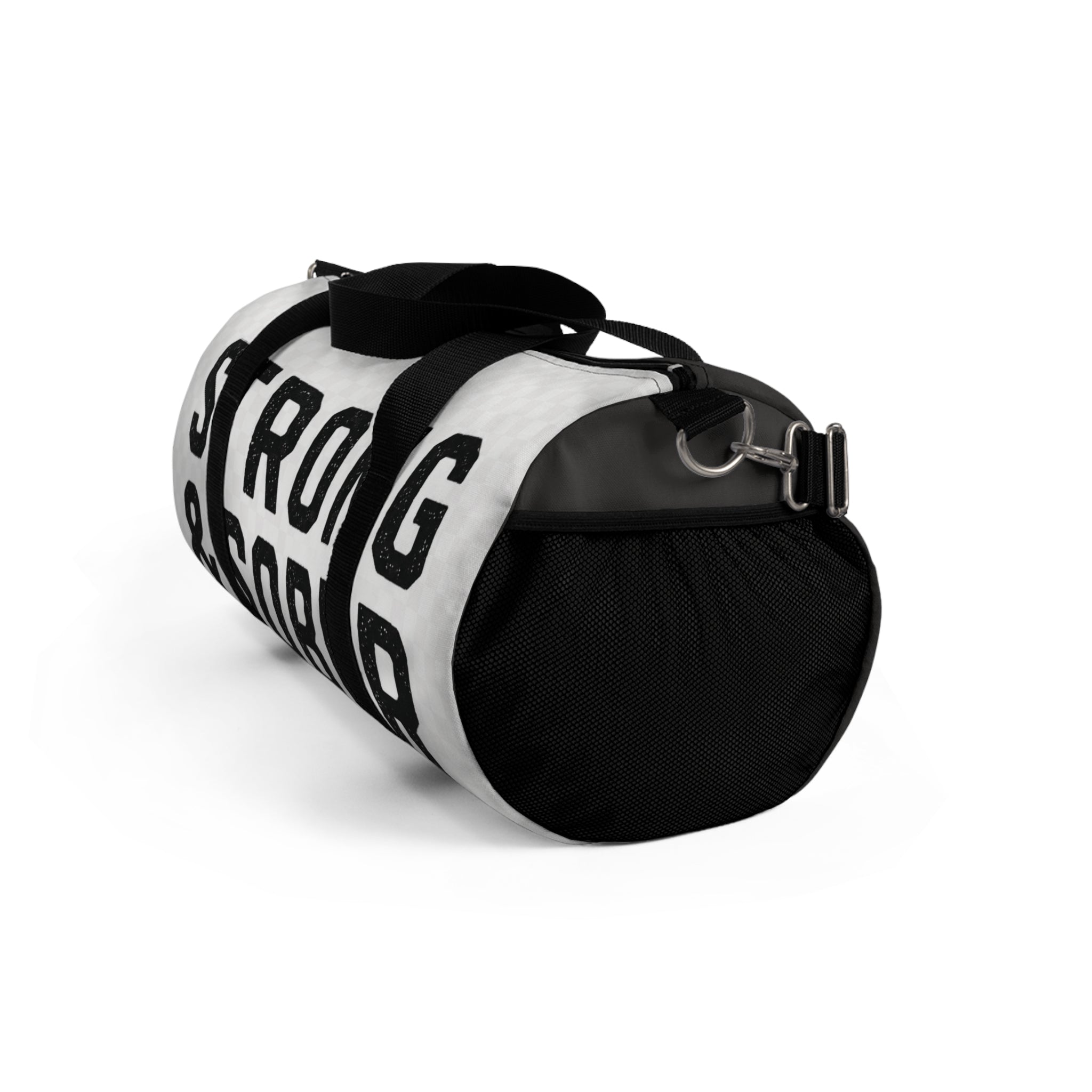 Strong & Sober Duffel Bag — Recovery Motivational Travel Gym Bag
