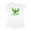 Strong & Sober Phoenix T-Shirt Dress — Recovery Affirmation Dress with "I Choose Healing" Design