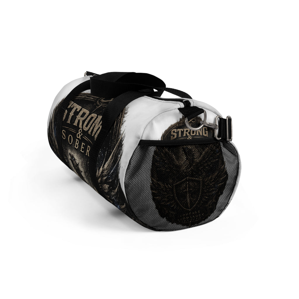 Strong & Sober Duffel Bag — Phoenix Wings Recovery Travel Bag
