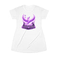 Strong & Sober Phoenix T‑Shirt Dress — Recovery & Healing Inspirational Dress