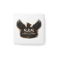 Built From Ashes Phoenix Porcelain Magnet — Recovery Keepsake