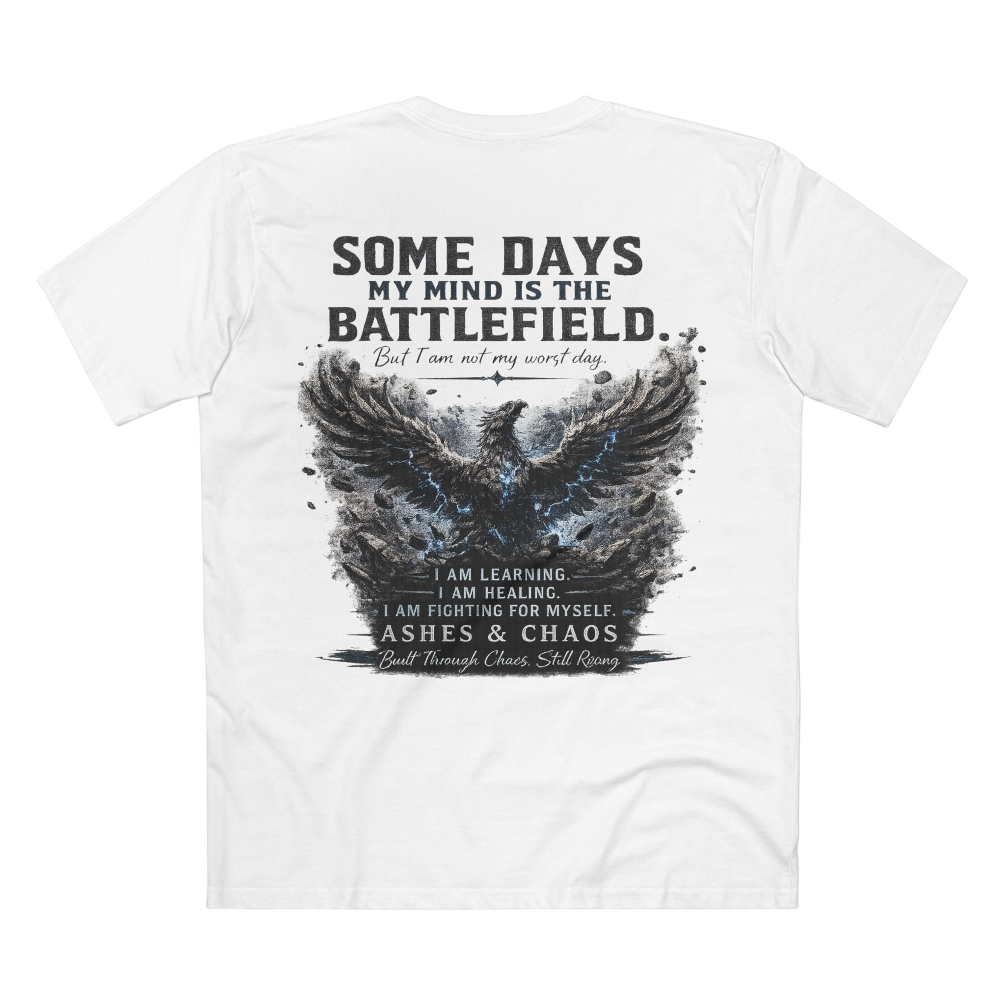 Stronger Than My Worst Day Tee — Mental Health Recovery Graphic T-Shirt
