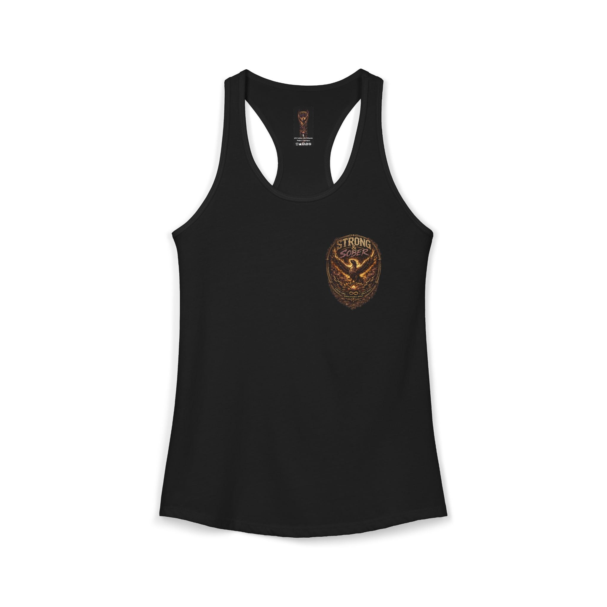 Strong & Sober Women's Racerback Tank