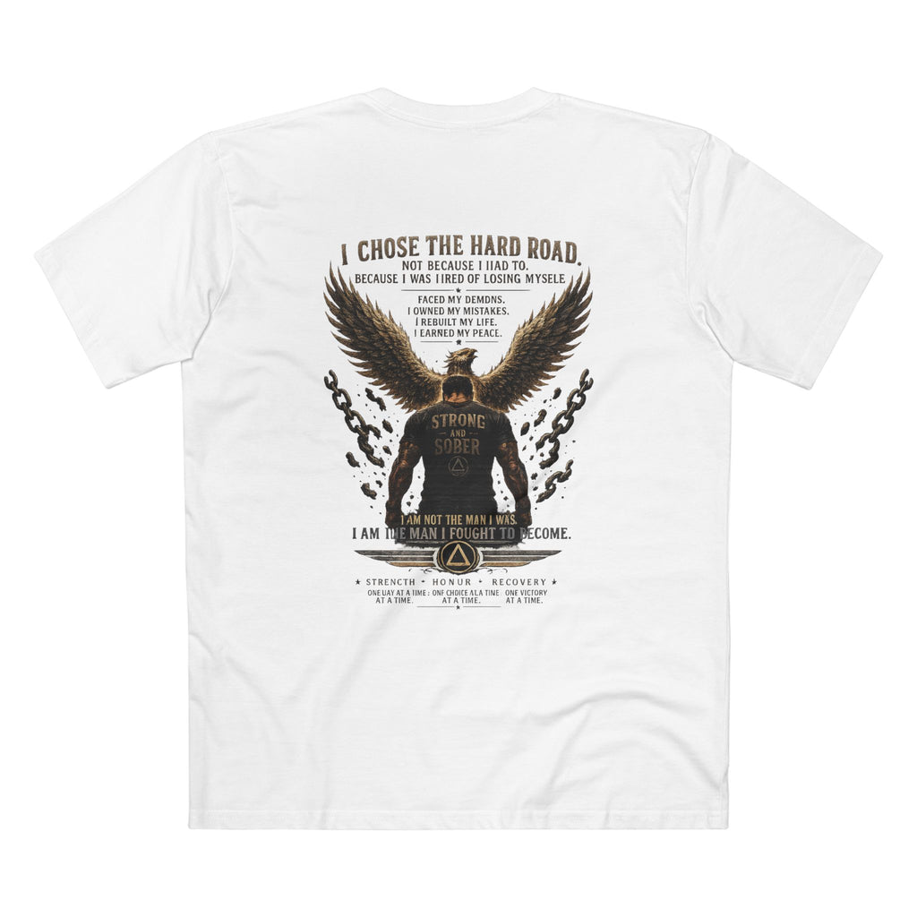 Men's Recovery Tee — Strong & Sober
