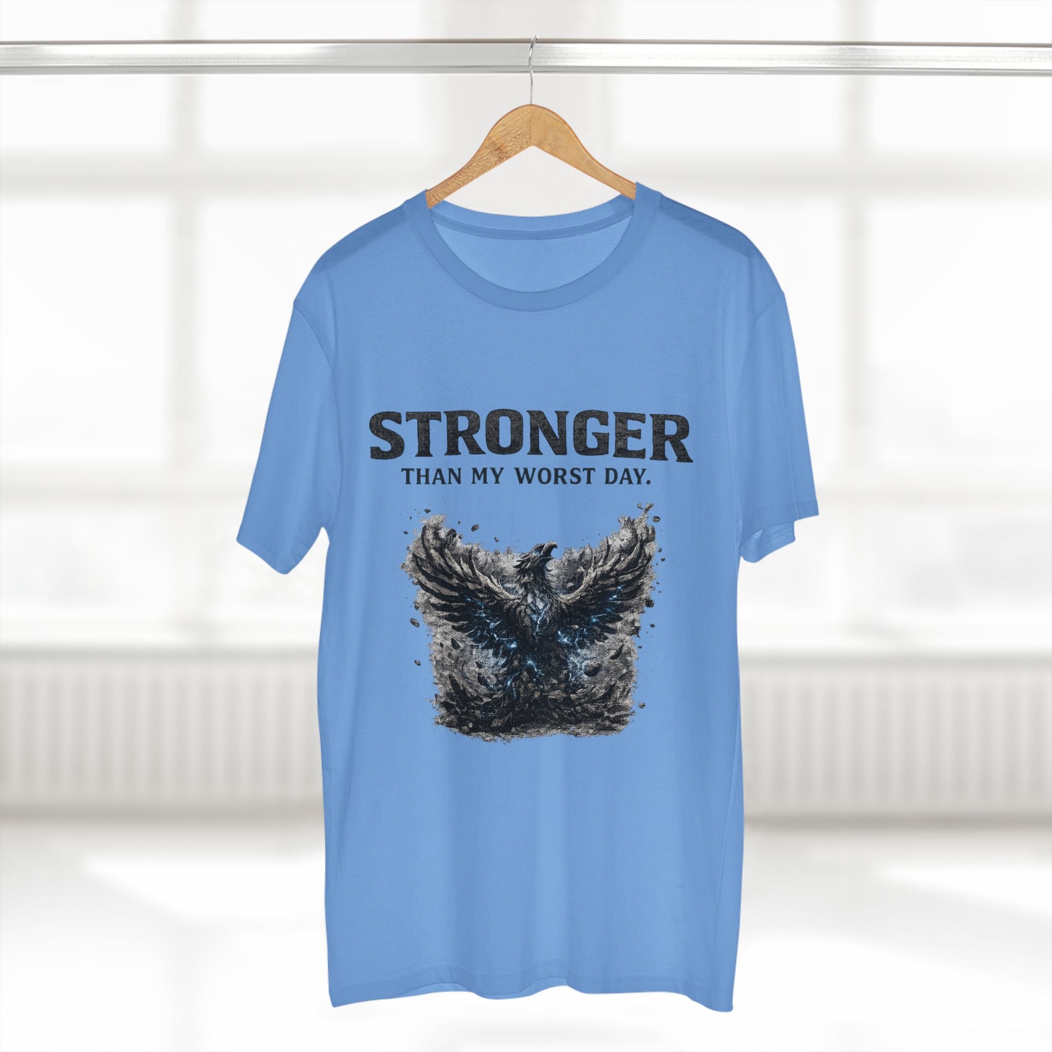 Stronger Than My Worst Day Tee — Mental Health Recovery Graphic T-Shirt