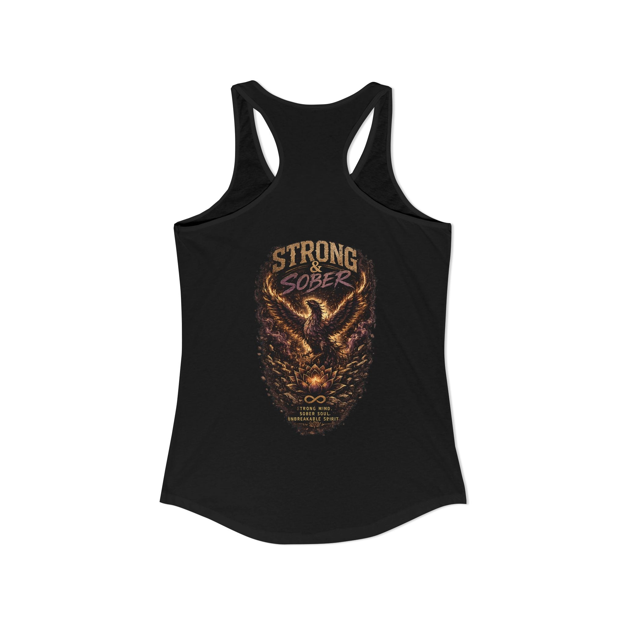 Strong & Sober Women's Racerback Tank