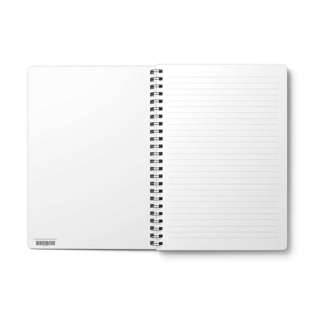 Strong & Sober A5 Spiral Notebook — Recovery Journal for Women (Purple)